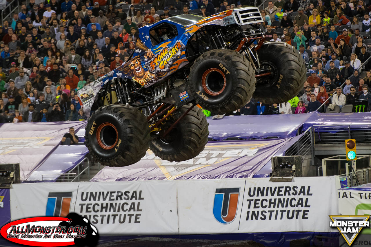 East Rutherford, New Jersey - Monster Jam - April 23, 2016 - Stone
