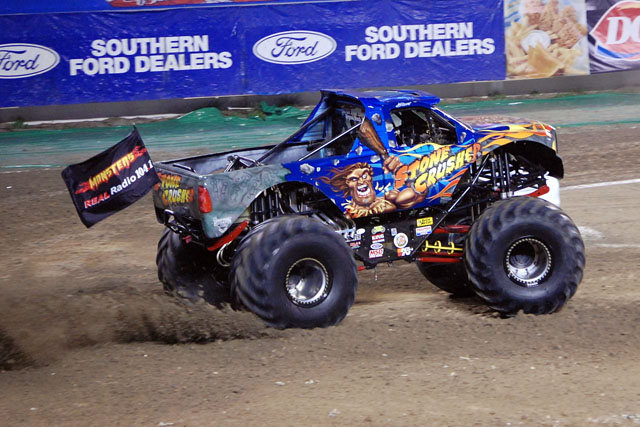 Orlando, Florida - Citrus Bowl - January 24, 2009 - Stone Crusher Monster  Truck