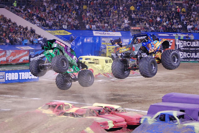 Orlando, Florida - Citrus Bowl - January 24, 2009 - Stone Crusher Monster  Truck