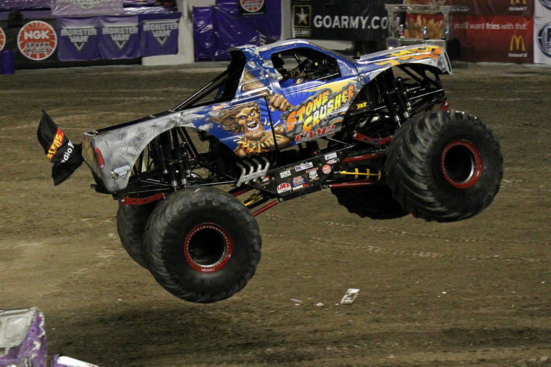 Monster Jam 2014  Lance Around Orlando