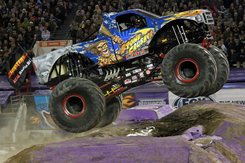 Monster Jam 2014  Lance Around Orlando