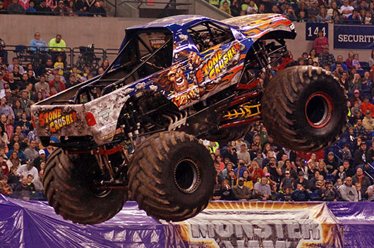 Stone Crusher Monster Truck | Indianapolis Monster Jam 2015