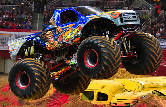 Stone Crusher - St. Louis - Monster Jam - Steve Sims